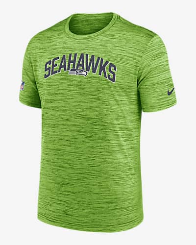 Nike Men's Dri-Fit Sideline Team (NFL Seattle Seahawks) T-Shirt in White, Size: 3XL | 00LS10A78-076