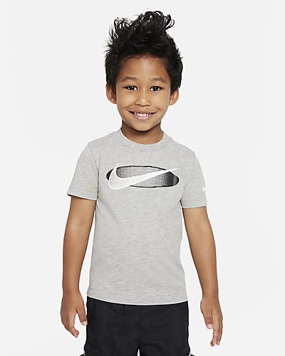 Nike Dri Fit Black Graphic Just Do It Short Sleeve T Shirt Boys