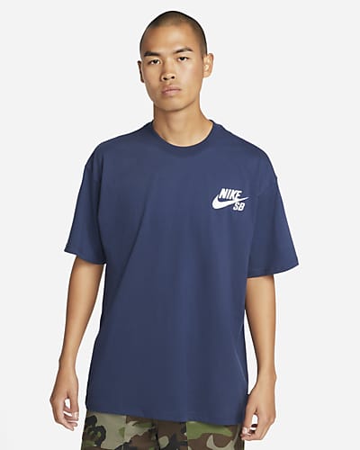 Swoosh-logo cotton T-shirt, Hiking Shirts