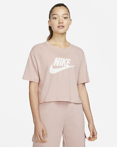 Mujer Rosa Playeras y tops. Nike