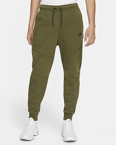 nike army green sweatpants