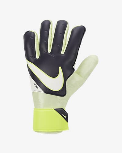 Nike GK Match Soccer Goalkeeper Gloves, Size 8, Light Marine/White/Blue