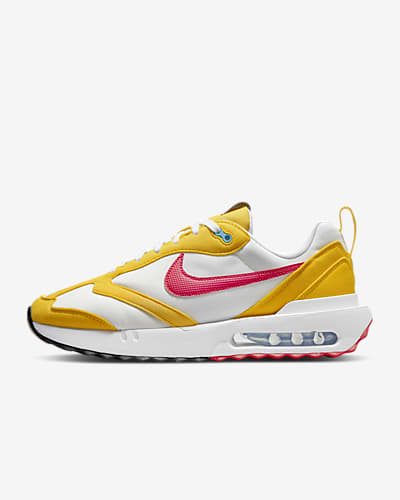 nike yellow and pink trainers