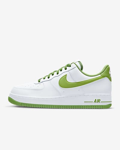 Nike Air Force 1 Green Apple Custom 
