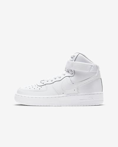 White Air Force High Top Shoes. Nike.com