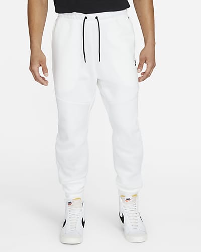 black and white nike joggers