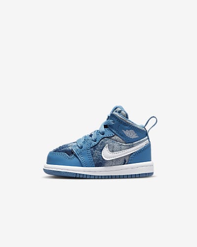 nike jordan shoes blue and white