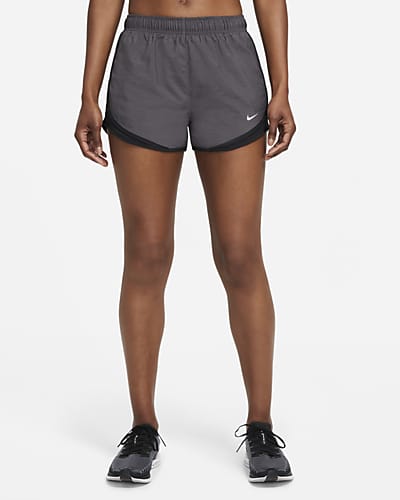 tan nike running shorts