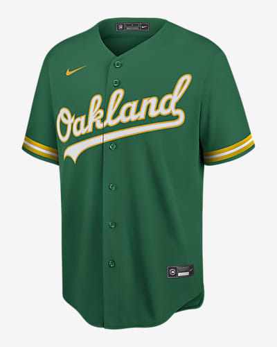 Oakland Athletics Nike Alternate Replica Team Jersey - Gold