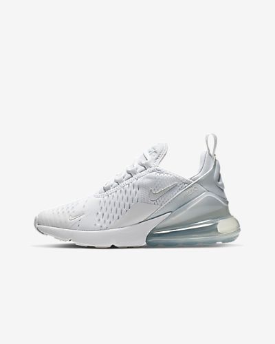 mens all white nike air max 270