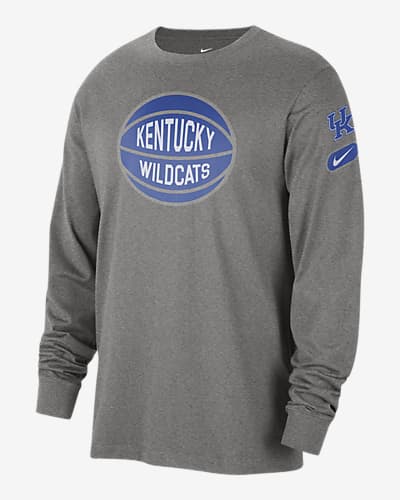 Kentucky Wildcats Nike Baseball Performance Raglan 3/4-Sleeve T-Shirt -  White/Royal