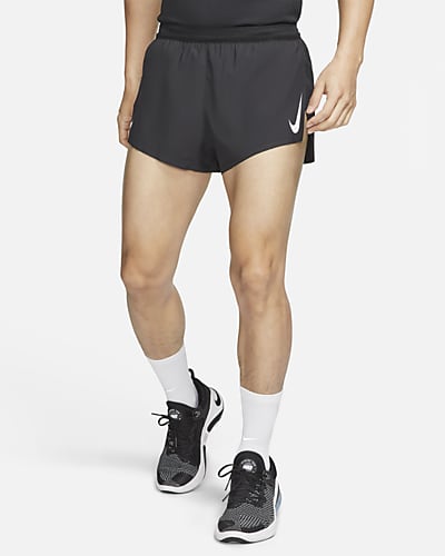 nike men's tight running shorts