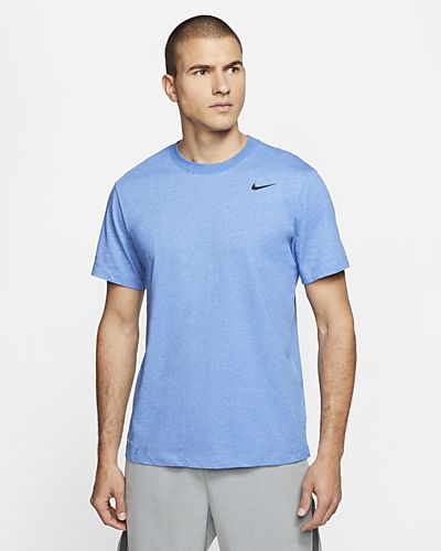 Nike Men's Dri-Fit Sportswear Logo Short Sleeve T Shirt (Small, Light  Liquid Lime)