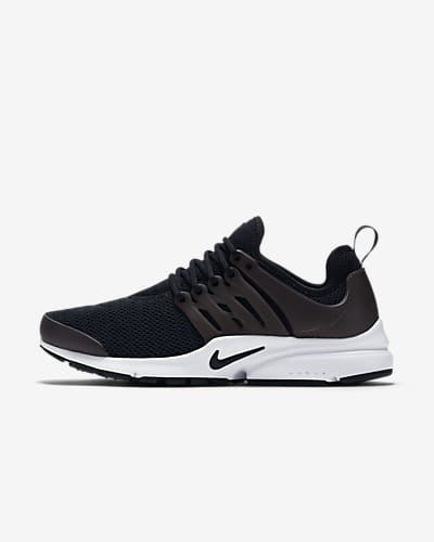 nike react presto black womens