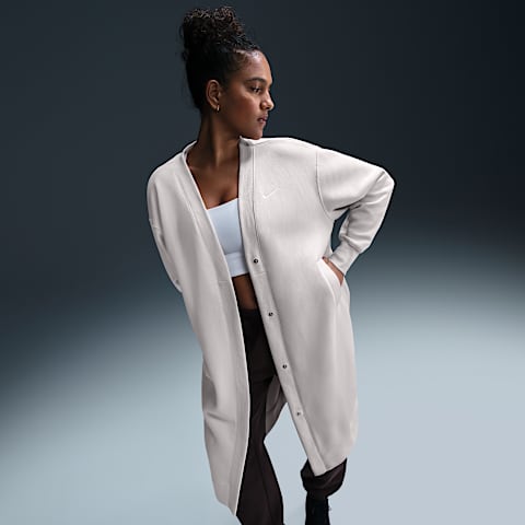 Nike Sportswear Phoenix Fleece Women's Oversized Long Cardigan