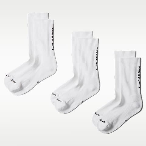 NikeSKIMS Dri-FIT Women's Dri-FIT Crew Socks (3 Pairs)