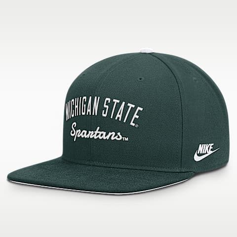 Nike Michigan State Legacy Pro Men's Nike Dri-FIT College Adjustable Hat