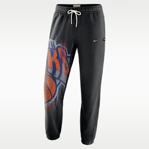 Nike New York Knicks Standard Issue Men's Fleece Basketball Pants