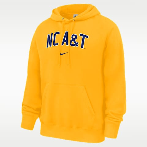 Nike College (North Carolina A&T University) Men's Fleece Pullover Hoodie