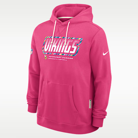Nike Minnesota Vikings Crucial Catch Sideline Standard Issue Men's Nike Dri-FIT NFL Pullover Hoodie