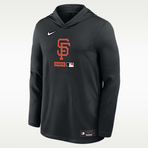 Nike San Francisco Giants Authentic Collection Men's Nike Dri-FIT MLB Long-Sleeve Hooded Top