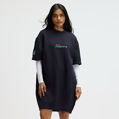 Nike Miami Dolphins Rivalries Collection Oversized Tech Fleece Women's Nike NFL Dress