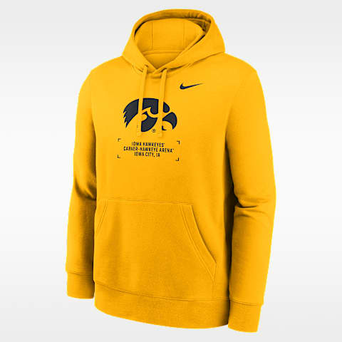 Nike Iowa Club Basketball 2-Hit Men's Nike College Pullover Hoodie