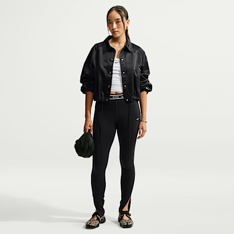 Nike Sportswear Chill Knit Women's High-Waisted Open-Hem Leggings