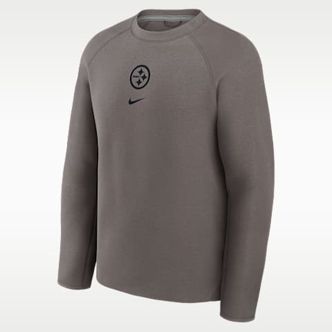 Nike Pittsburgh Steelers Tech Fleece Men's Nike NFL Pullover Crew