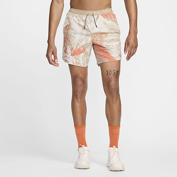 CRZ YOGA Pantaloncini Running Uomo Con Fodera, 18 Cm, Nero, Taglia S, Leggeri Con Tasche E Cintura Elastica