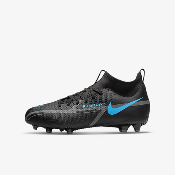 kids blue nike football boots