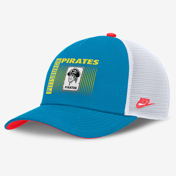 Pittsburgh Pirates Neon 90s Rise Men's Nike Dri-FIT MLB Trucker Adjustable Hat