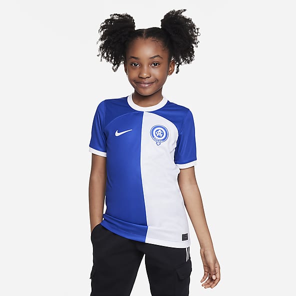 Promotions Maillot Nike France FFF Extérieur 2016/17 Blanc Enfant