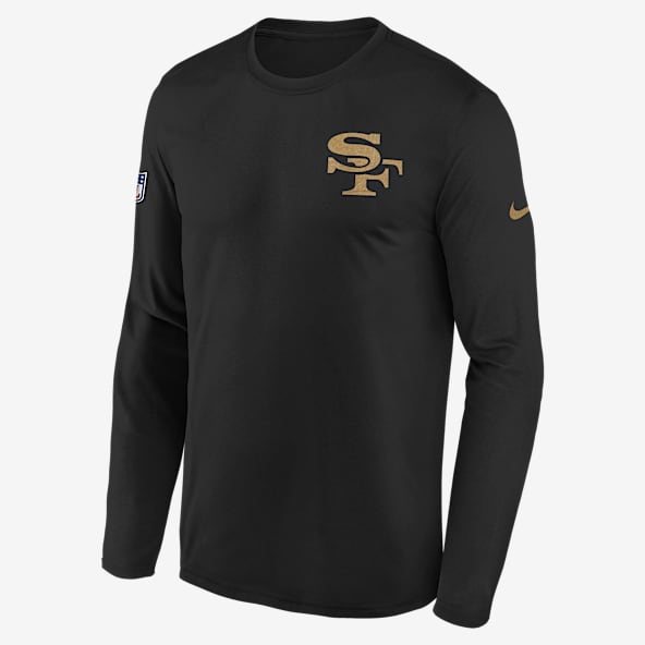 San Francisco 49ers Rivalry Sideline Legend Big Kids' Nike Dri-FIT NFL Long-Sleeve T-Shirt