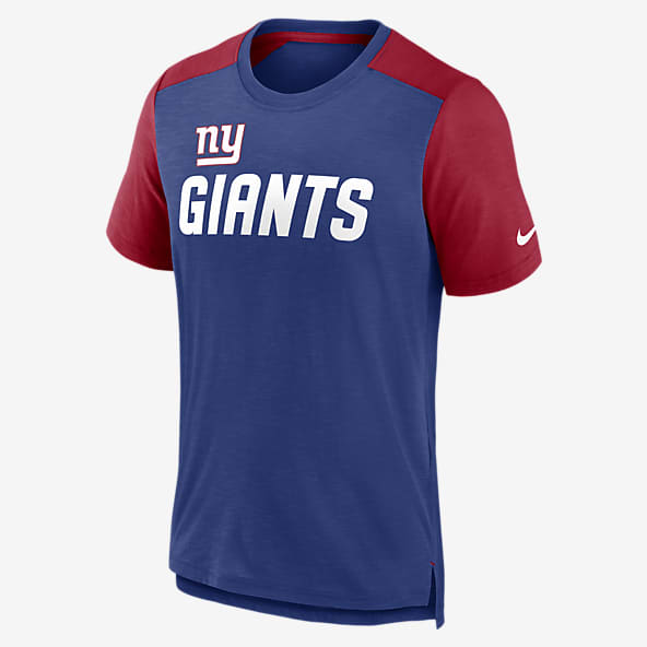 Camiseta de fútbol americano realista de la plantilla de camiseta de los  new york giants