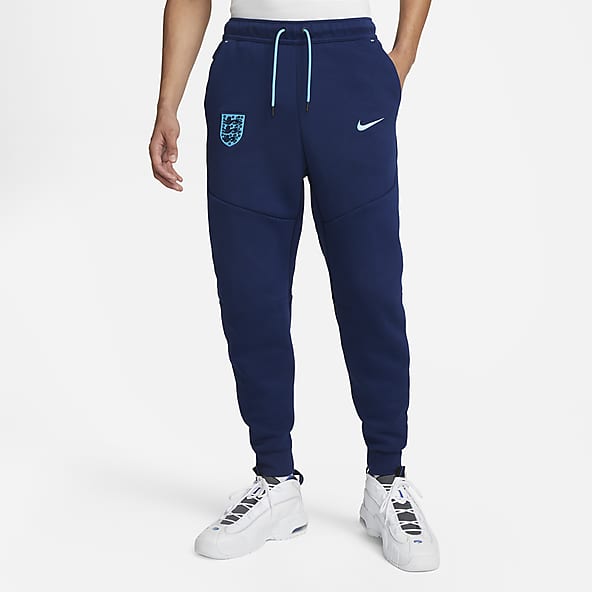 Nike Vintage y2k classic navy blue swoosh logo track pants