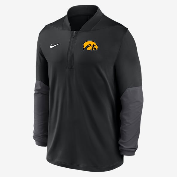 Iowa Men's Nike Dri-FIT College 1/2-Zip Top