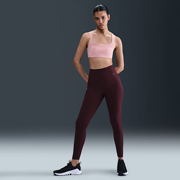 Nike Zenvy Rib Leggings de tiro alto de 7/8 de baja sujeción para mujer