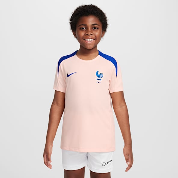FFF Strike Older Kids' Nike Dri-FIT Football Short-Sleeve Top