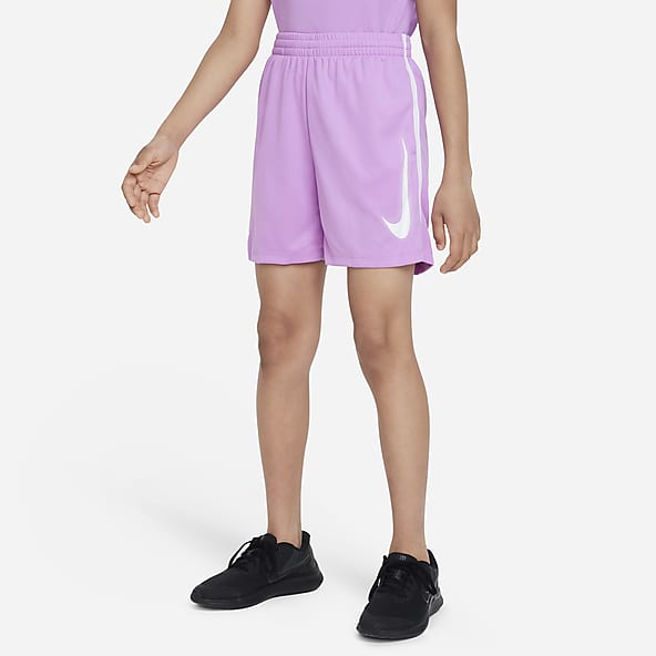 Boys purple online nike shorts