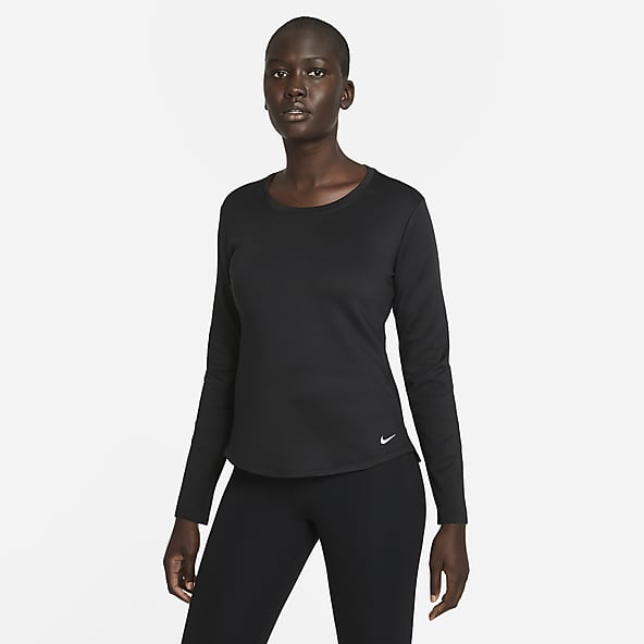 Køb Nike Dri-FIT Yoga Luxe Jumpsuit til Dame i Black/Dk Smoke Grey til 240  kr