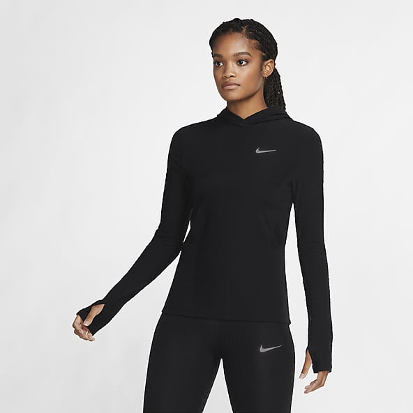 nike women's running long sleeve top