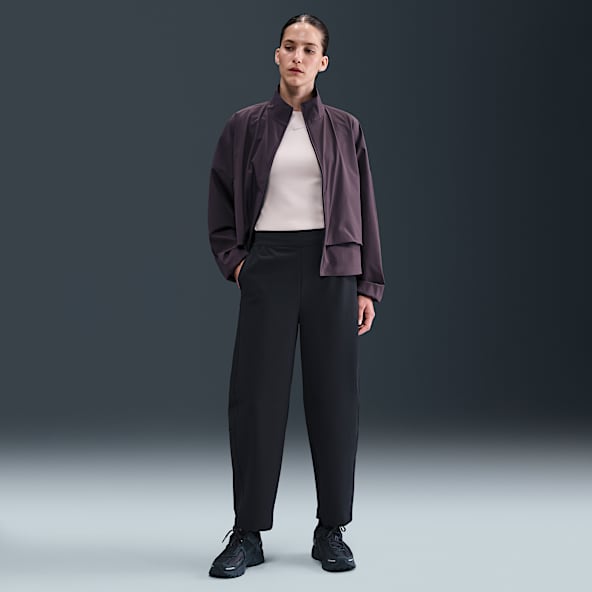 Nike 24.7 PerfectStretch Women's Dri-FIT High-Waisted Loose Barrel-Leg Pants