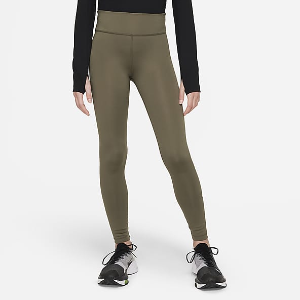 Nike Dri-FIT One Big Kids' (Girls') Leggings with Pockets
