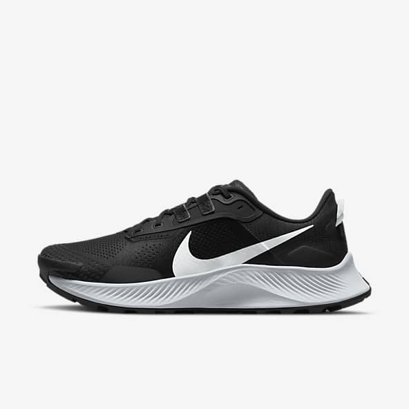 black nike running shoes