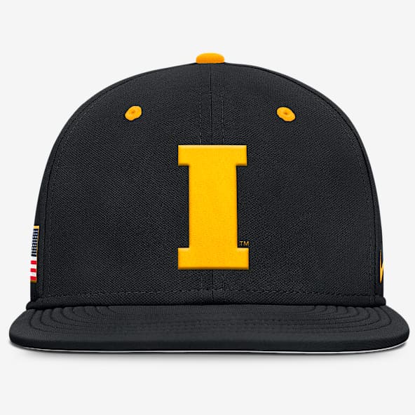 Iowa Hawkeyes Dugout True Men’s Nike Dri-FIT College Fitted Hat