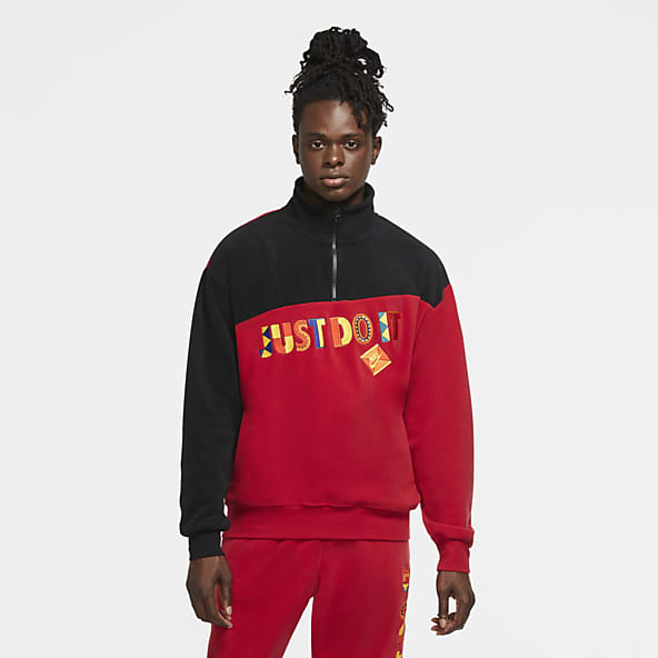 pink nike sweatshirt mens