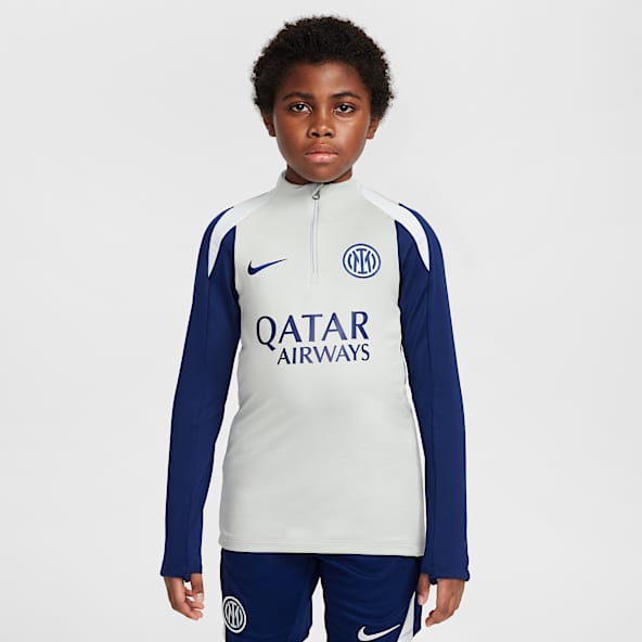 Inter Milan Strike Older Kids' Nike Dri-FIT Football Drill Top