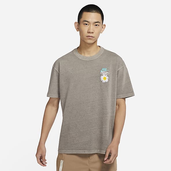 Men's Grey Tops \u0026 T-Shirts. Nike ID