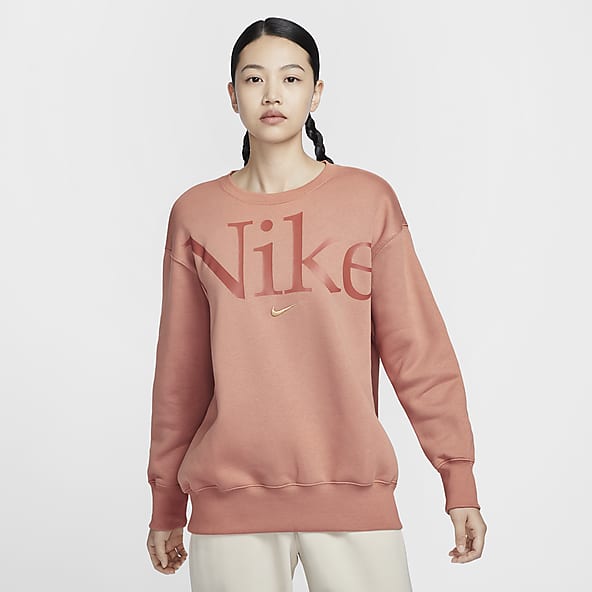 Nike Sportswear Phoenix Fleece 女款寬版圓領標誌運動衫